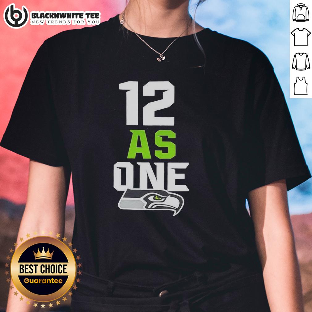 Original Seattle Seahawks 12 As One Super Bowl LX Chamions 2026 T-Shirt - Image 3
