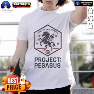Official Project Pegasus Veritas Per Tempus T-Shirt