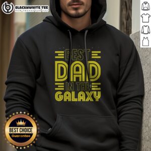 Alternative view of Top Best Dad In The Galaxy Birthday Father's Day Shirt