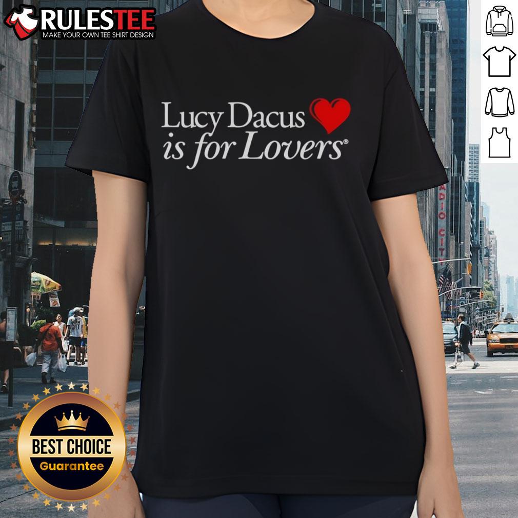 Official Lucy Dacus Is For Lovers T-Shirt - Image 3