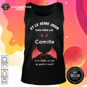 Alternative view of Funny Et Le 8eme Jour Dieu Créa Les Camille Shirt
