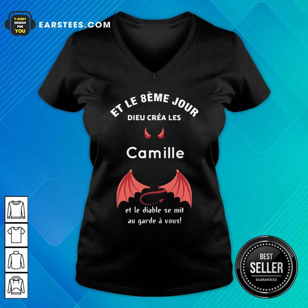 Funny Et Le 8eme Jour Dieu Créa Les Camille Shirt - Image 5