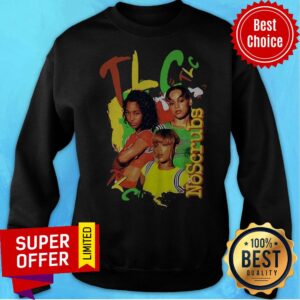 Alternative view of Official New TLC No Scrubs 1999 Black Shirt