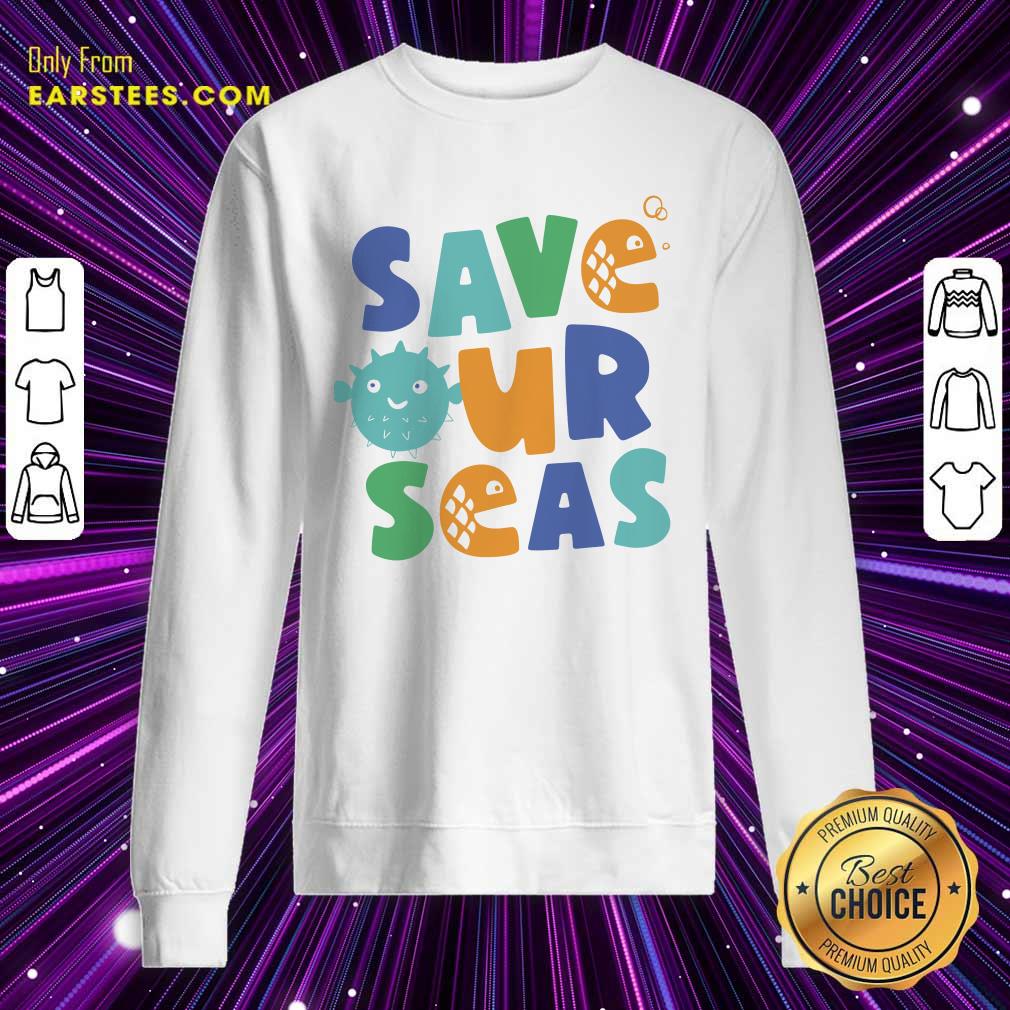Original Save Our Seas Earth Day Shirt - Image 3