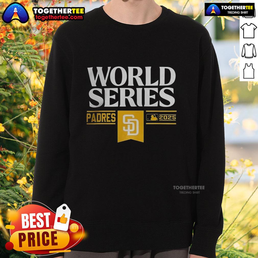 Pretty San Diego Padres Baseball World Series MLB 2025 T-Shirt - Image 5