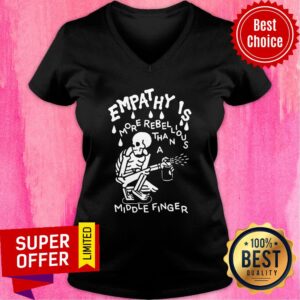 Alternative view of Skeleton Empathy Is More Rebellious Shirt