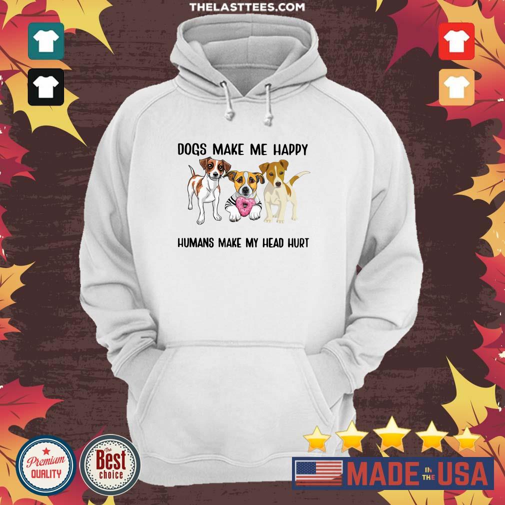 Top Beagle Dogs Make Me Happy Humans Make My Head Hurt Shirt - Image 4