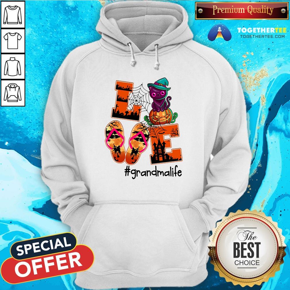 Cute Love Grandma Life Halloween Shirt - Image 5