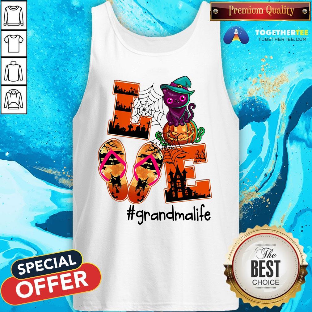 Cute Love Grandma Life Halloween Shirt - Image 3