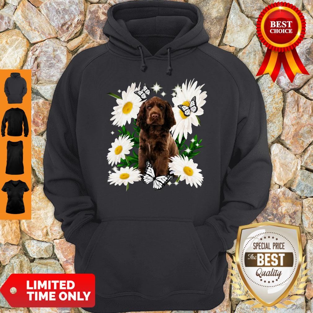 Official Sussex Spaniel Daisy Flower Classic Shirt - Image 2