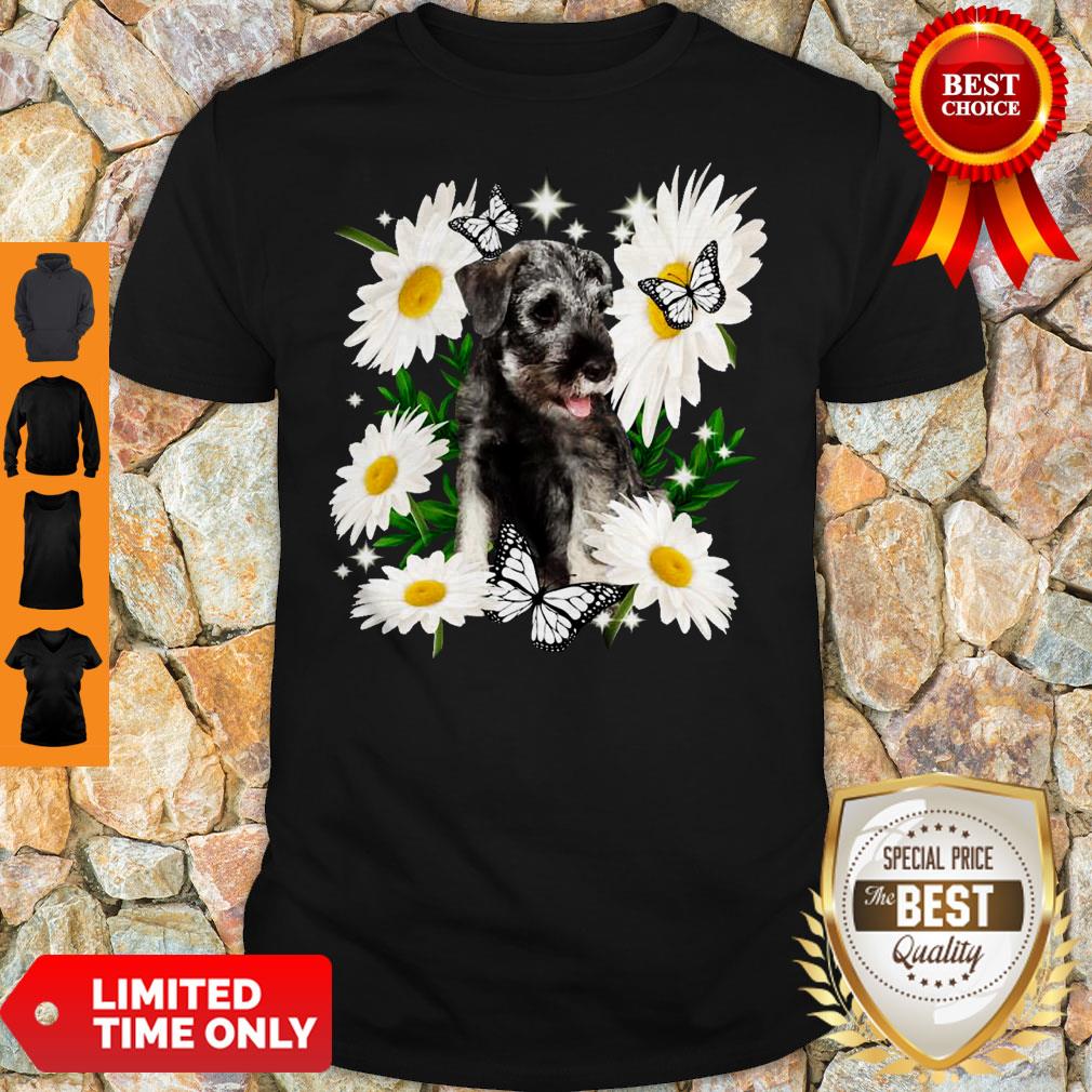 Official Standard Schnauzer Daisy Flower Classic Shirt