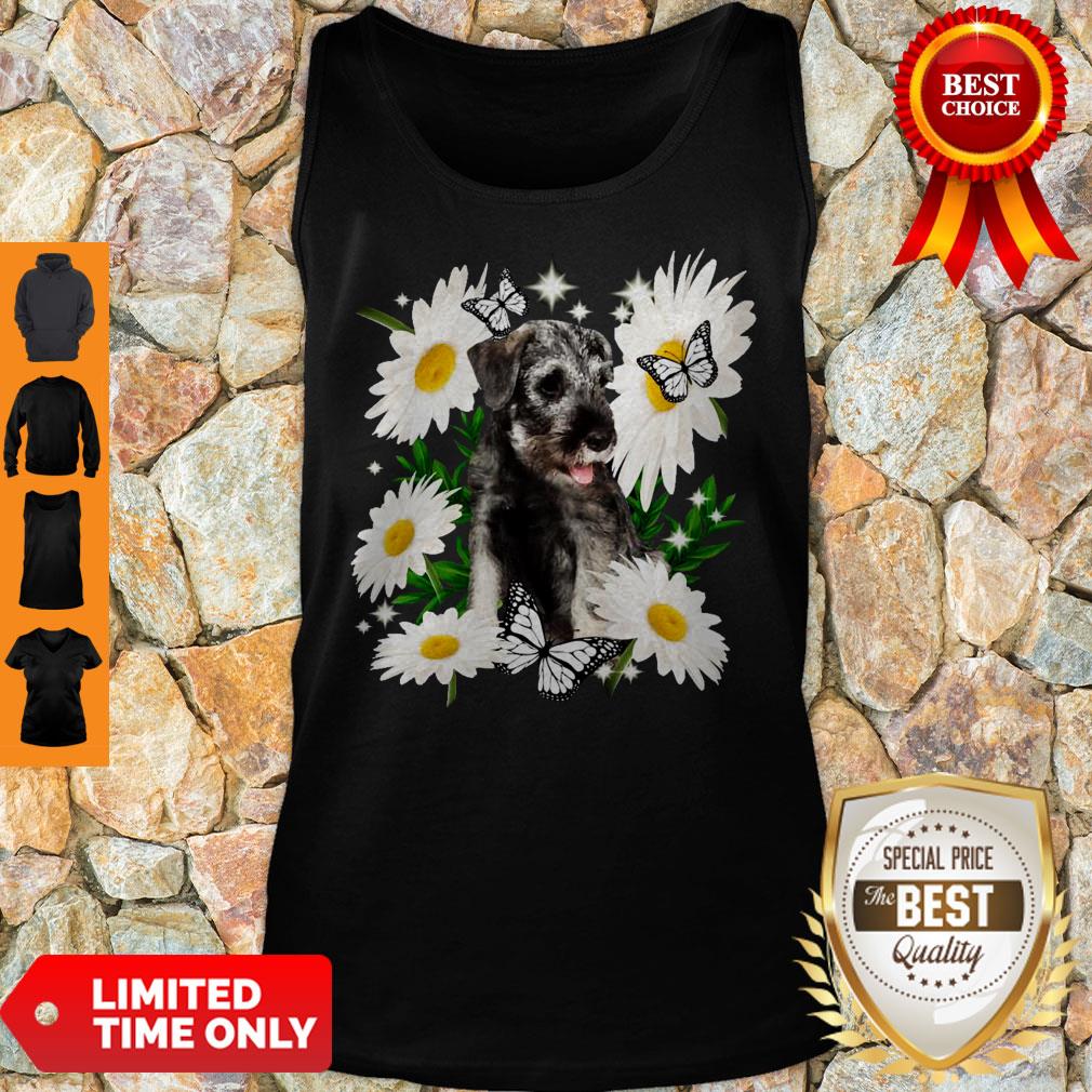 Official Standard Schnauzer Daisy Flower Classic Shirt - Image 4