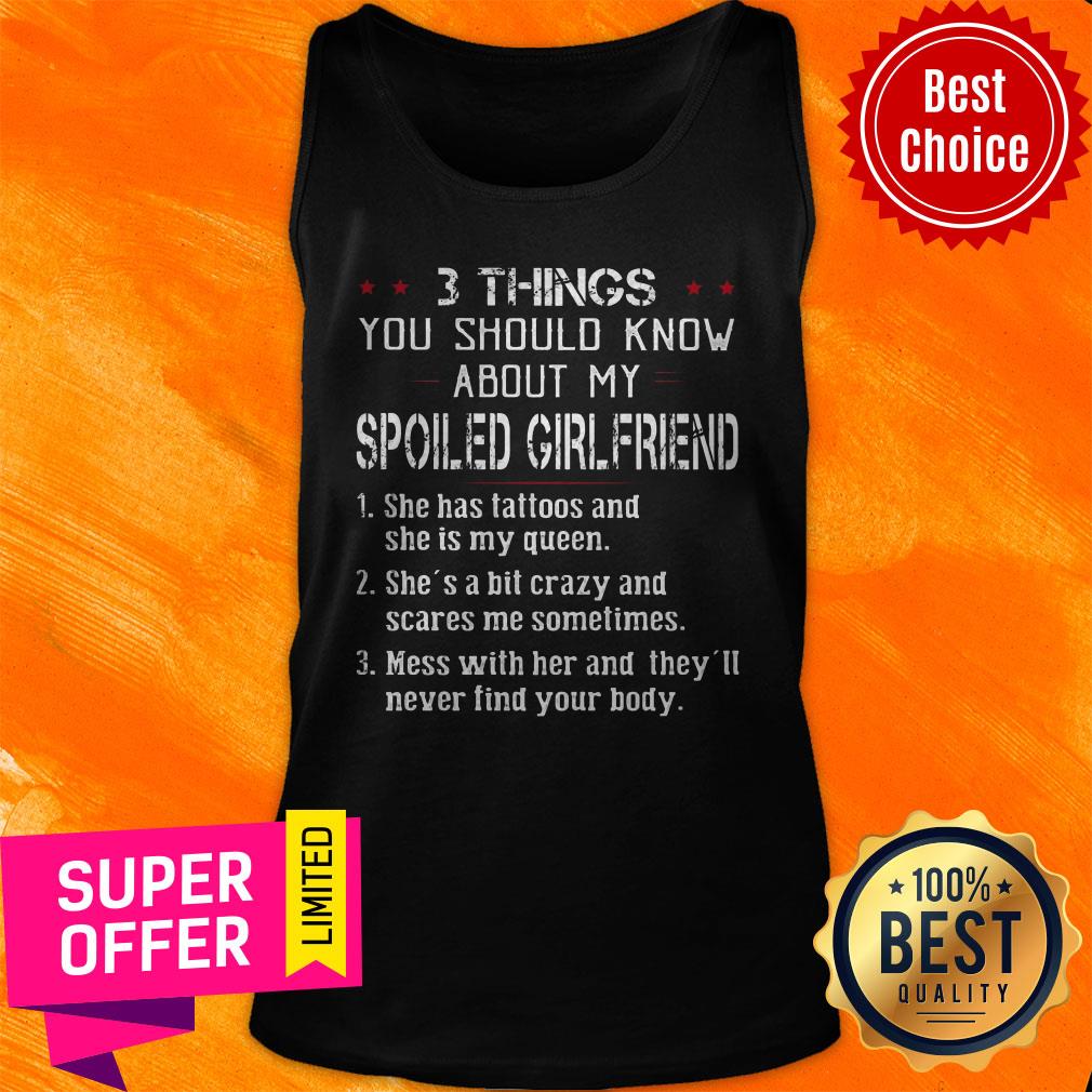 Top 3 Things You Should Know About My Spoiled Girlfriend Shirt - Image 5