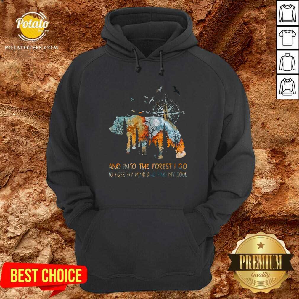 Camping Bear And Into The Forest Shirt - Image 5