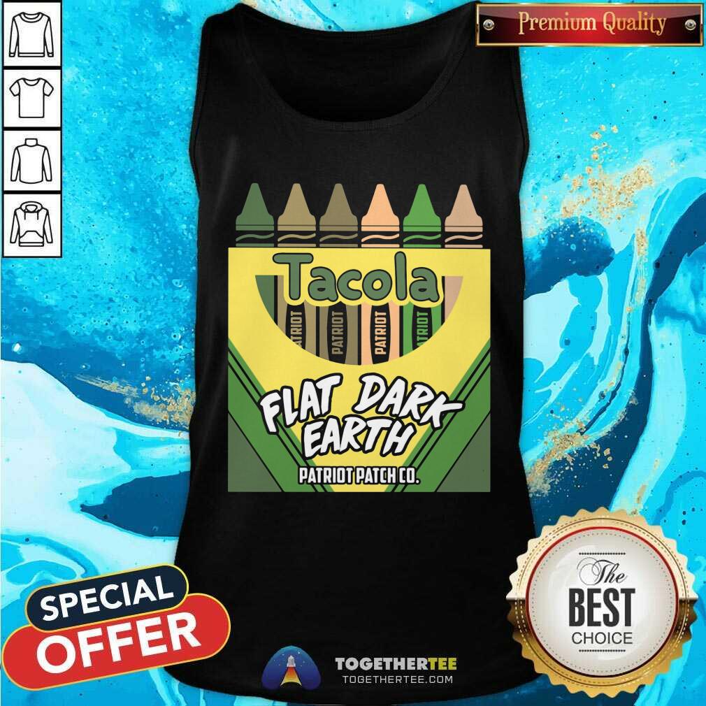 Tacola Flat Dark Earth Crayons Shirt - Image 4