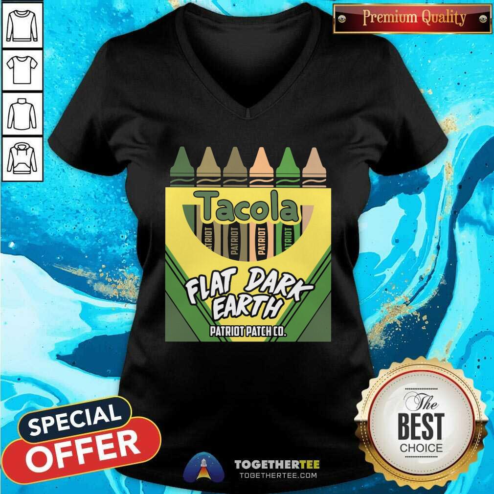 Tacola Flat Dark Earth Crayons Shirt - Image 3