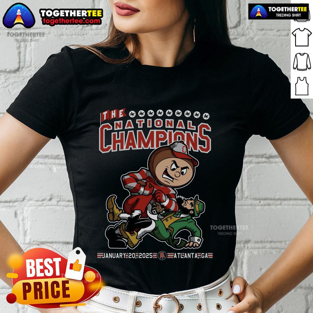 Official The National Champions January 20 2025 Atlanta GA T-Shirt - Image 3