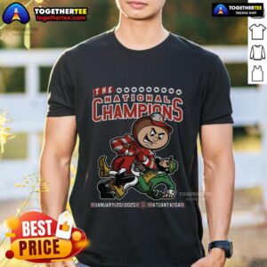 Official The National Champions January 20 2025 Atlanta GA T-Shirt