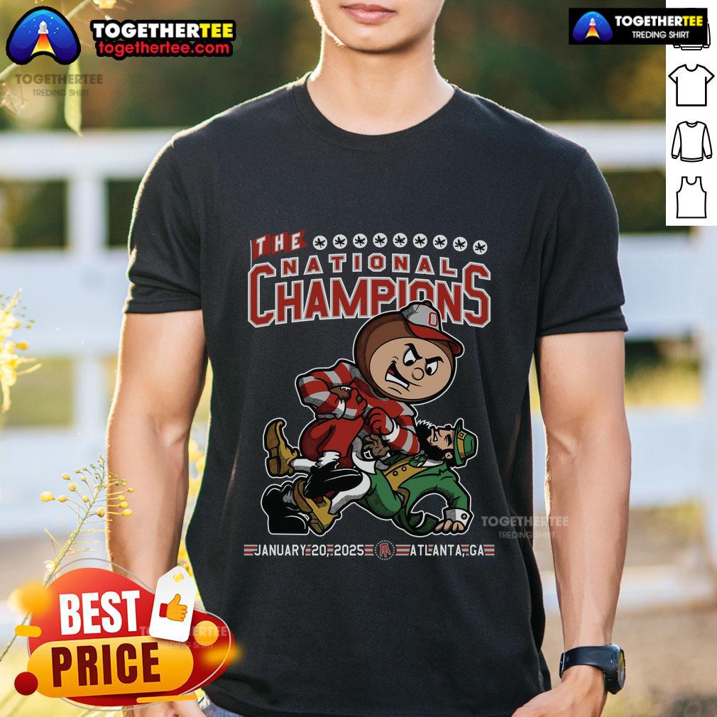 Official The National Champions January 20 2025 Atlanta GA T-Shirt