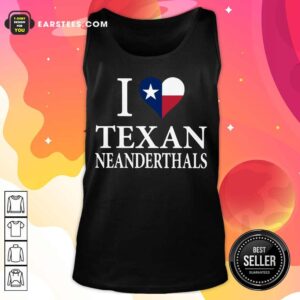 Alternative view of Official I Love Texan Neanderthals 2 Shirt