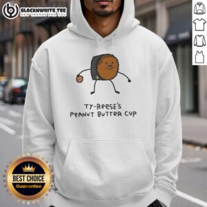 Alternative view of Top Ty-Reese's Peanut Butter Cup Pacers Player Pun T-Shirt
