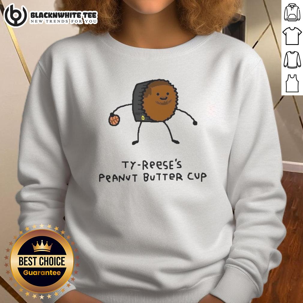 Top Ty-Reese's Peanut Butter Cup Pacers Player Pun T-Shirt - Image 4