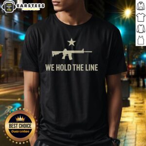 Good Kesihan 1776 Patriotic American Flag We Hold The Line T-Shirt