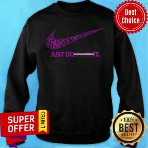 Alternative view of Top Breast Cancer Awareness Nike Just Don’t Quit Shirt