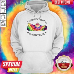 Alternative view of Original If You Aren’t Crocin’ You Aren’t Rockin’ Shirt
