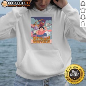 Alternative view of Awesome Steven Universe Three Magical Guardians Of The Universe And Steven T-Shirt