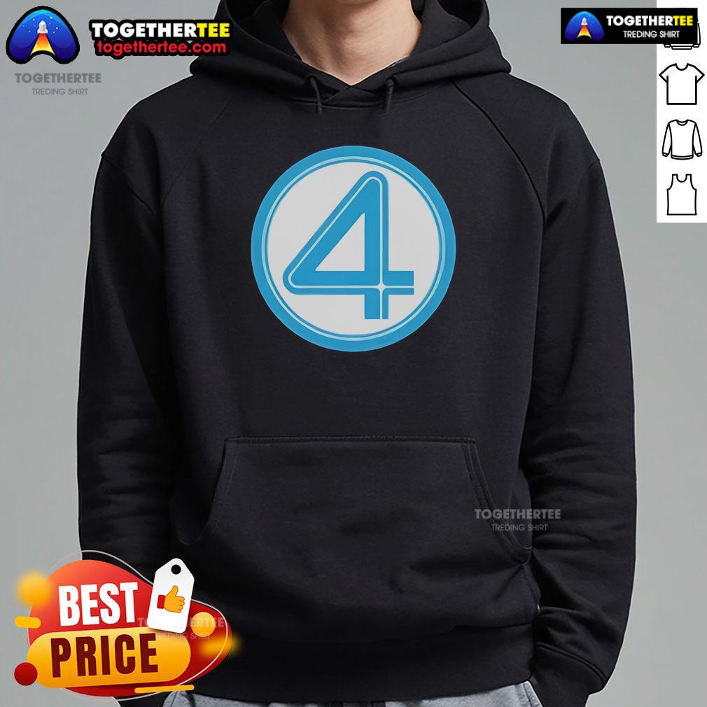 Official Marvel Fantastic Four Logo T-Shirt - Image 2
