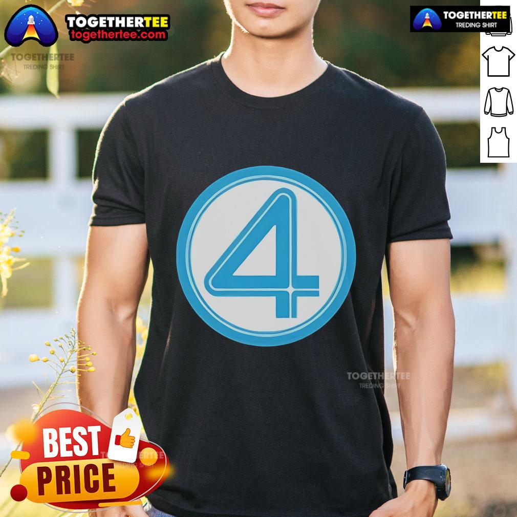 Official Marvel Fantastic Four Logo T-Shirt