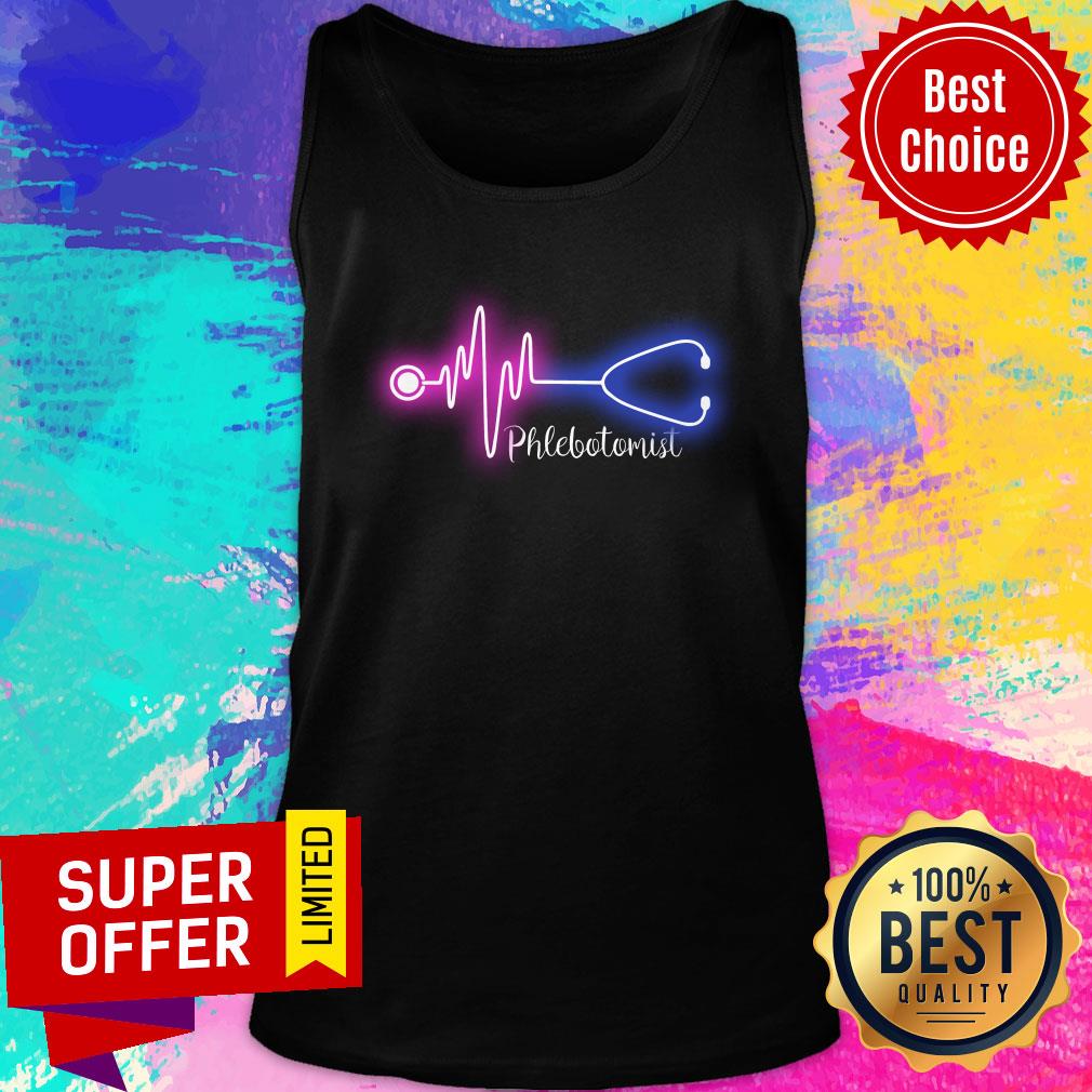 Stethoscope Heartbeat Phlebotomist Shirt - Image 4