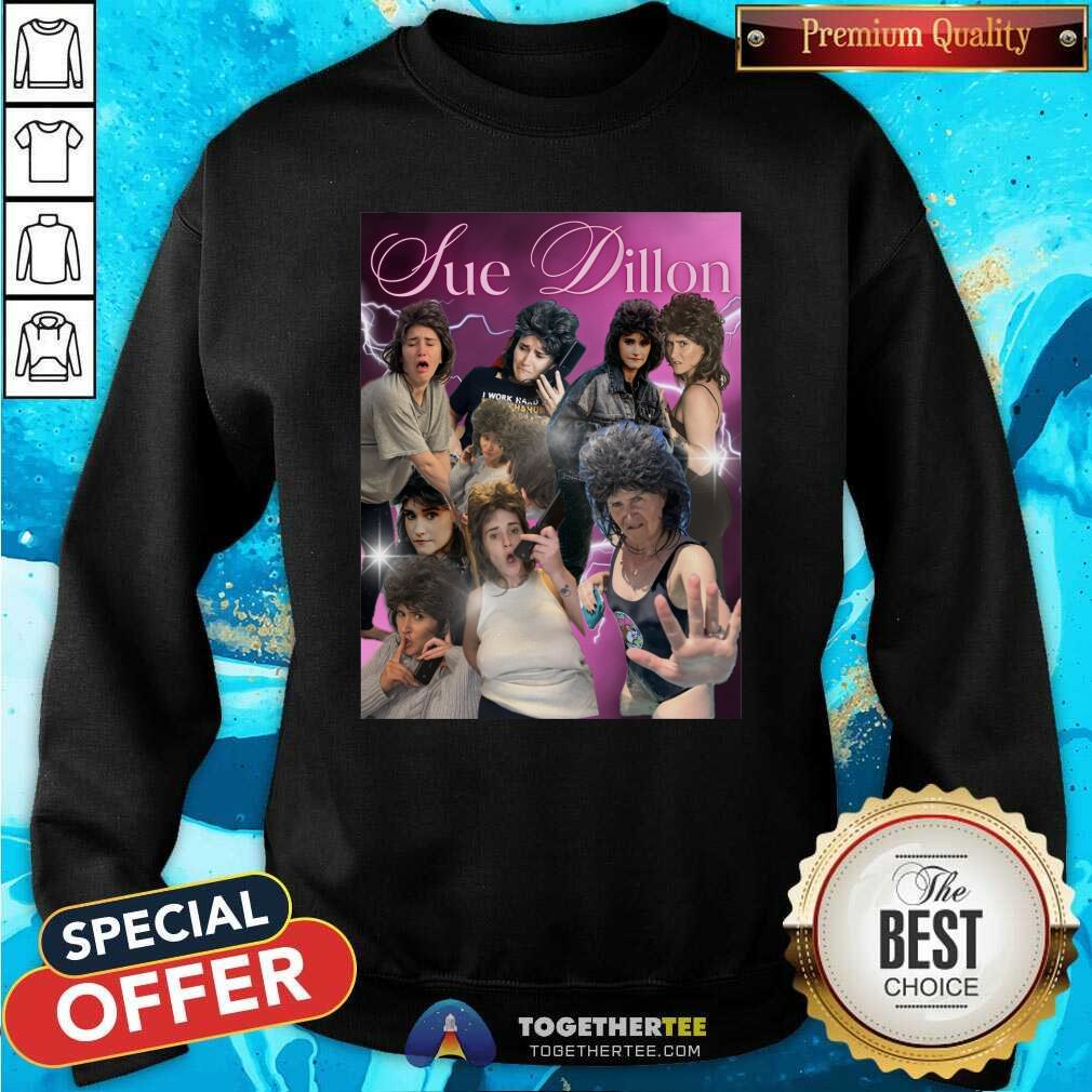Good Sarah Gray Sue Dillon Collage T-Shirt - Image 4