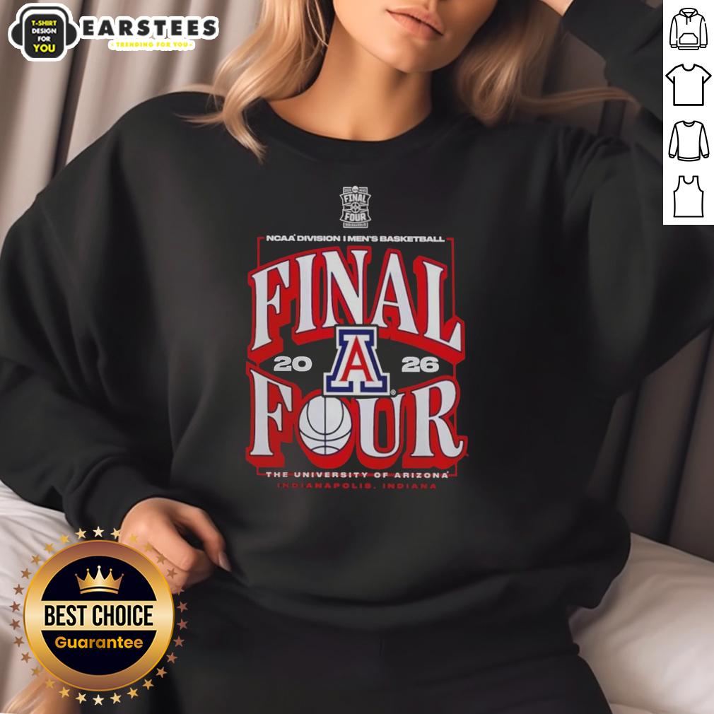 Awesome Arizona Wildcats 2026 NCAA Men's Basketball Tournament March Madness Final Four T-Shirt - Image 5
