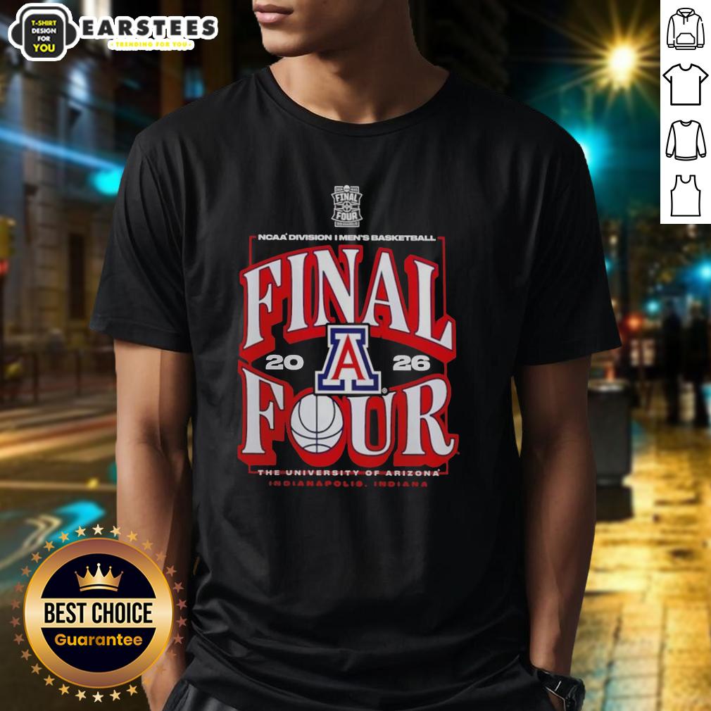 Awesome Arizona Wildcats 2026 NCAA Men's Basketball Tournament March Madness Final Four T-Shirt