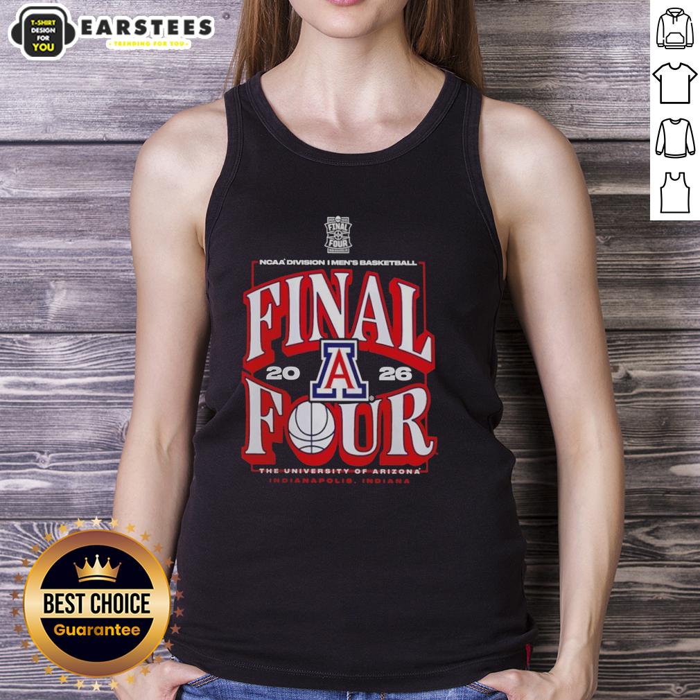 Awesome Arizona Wildcats 2026 NCAA Men's Basketball Tournament March Madness Final Four T-Shirt - Image 4