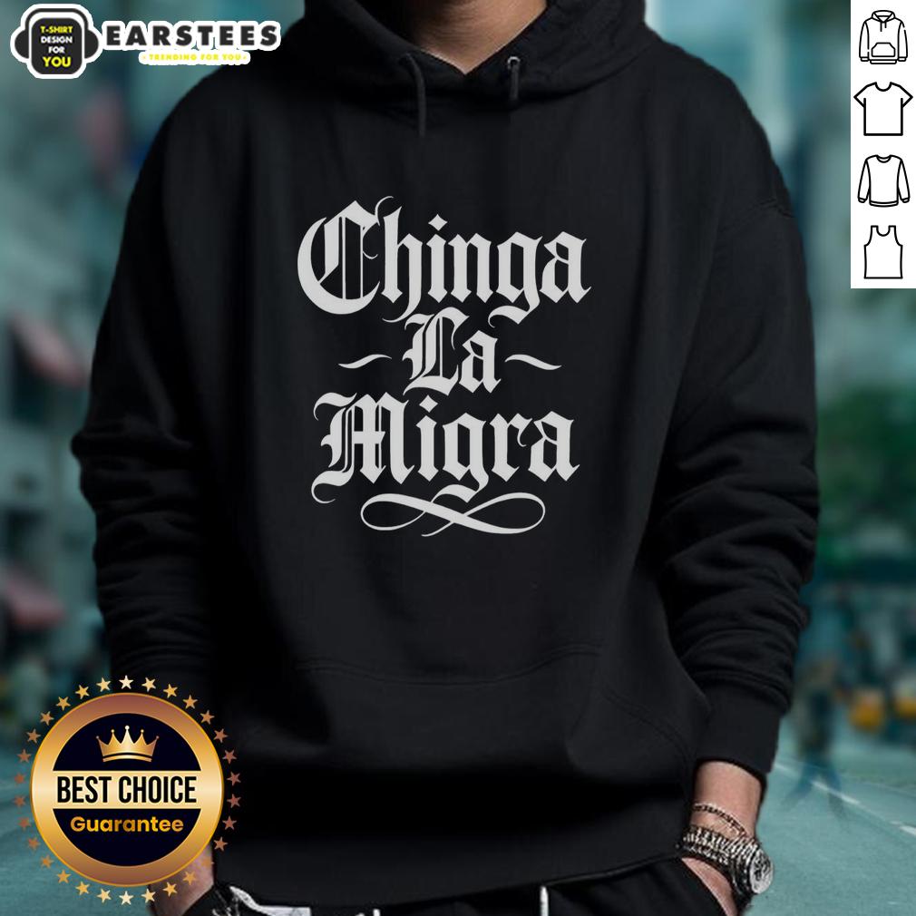 Awesome Chinga LA Migra Protest Slogan T-Shirt - Image 2