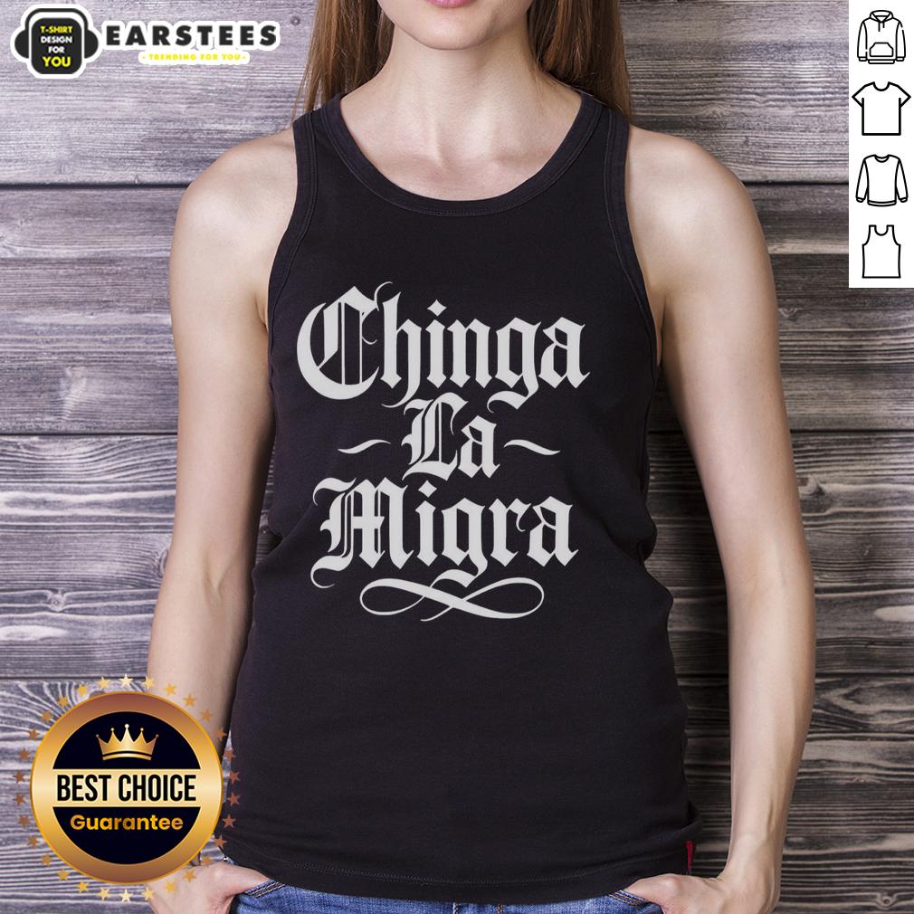 Awesome Chinga LA Migra Protest Slogan T-Shirt - Image 4