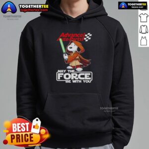 Alternative view of Nice Snoopy Advance Auto Parts And Shop May The Force Be With You T-Shirt