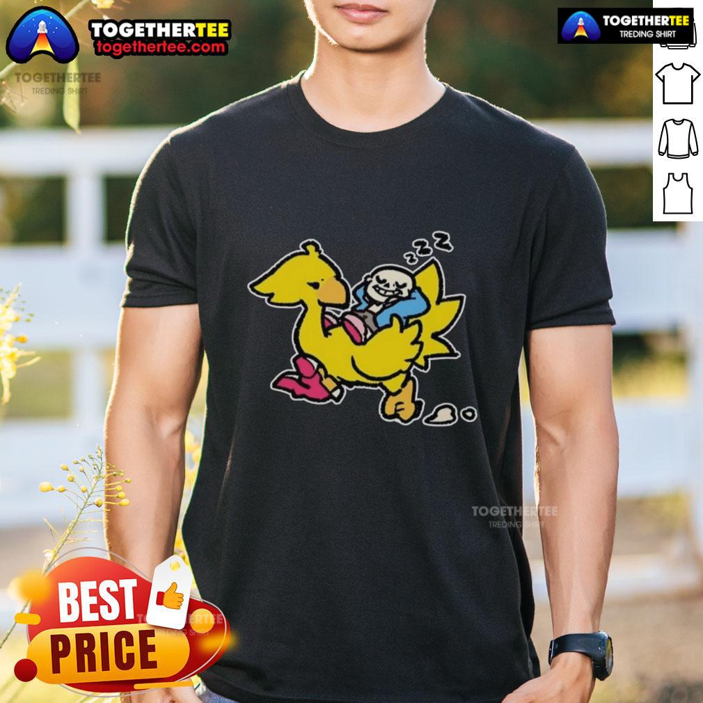 Top Sans And Chocobo T-Shirt