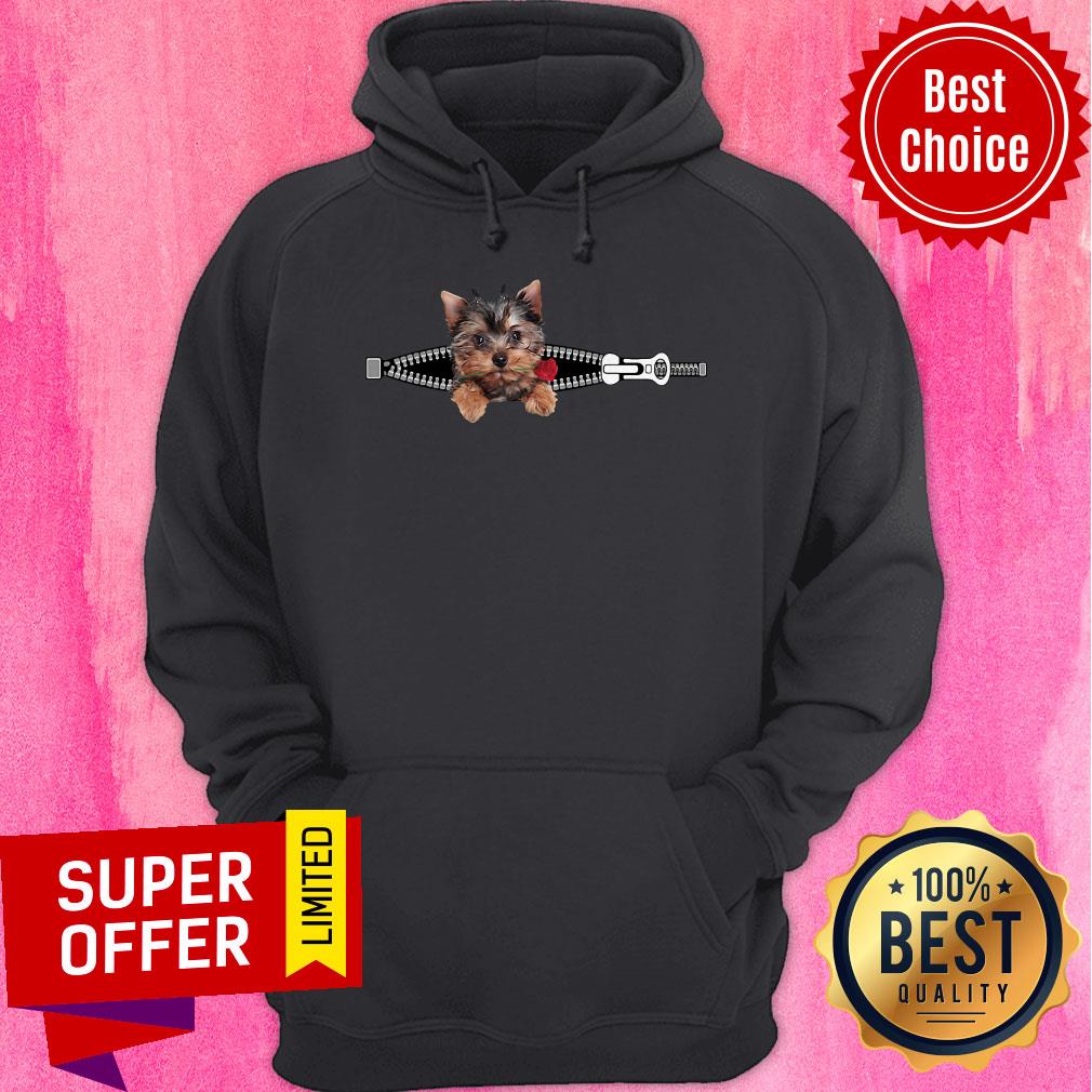 Top Dogs Pisces Yorkshire Terrier Zip And Rose Shirt - Image 3