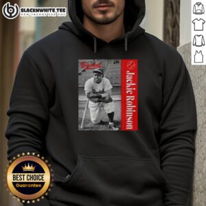 Alternative view of Awesome Jackie Robinson Major League Baseball T-Shirt