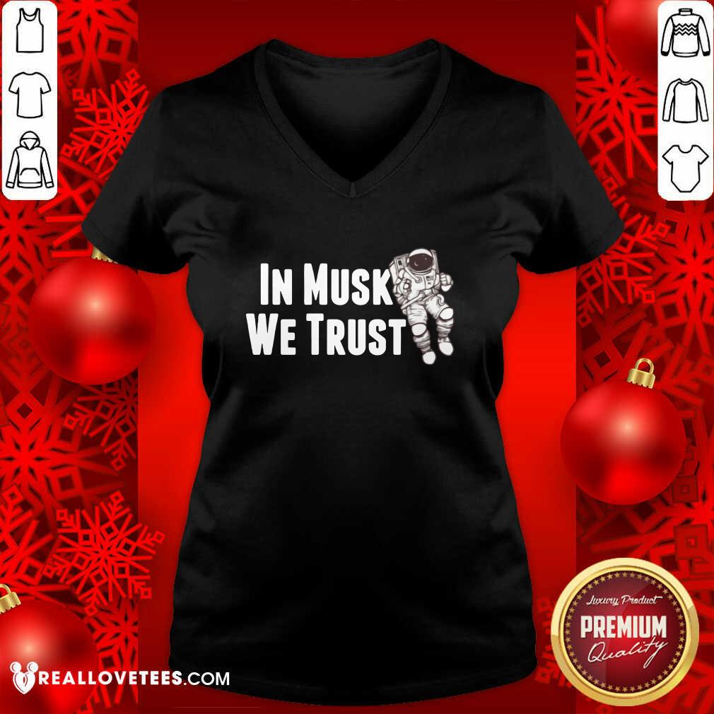 Great In Musk We Trust Space Shirt - Image 5