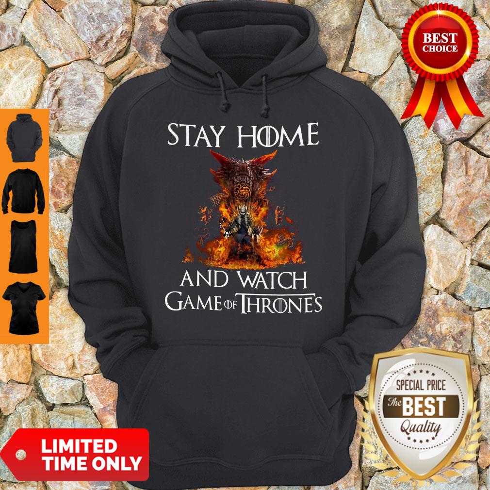 Official Stay Home And Watch Game Of Thrones Shirt - Image 2
