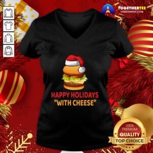 Alternative view of Official Happy Holidays With Cheese T-shirt