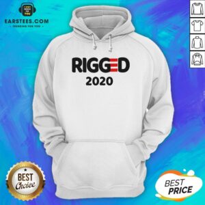 Alternative view of Perfect Rigged 2020 Fake Election Fraud Trump Cheated Shirt