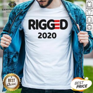 Perfect Rigged 2020 Fake Election Fraud Trump Cheated Shirt
