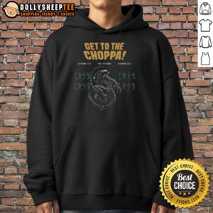 Alternative view of Premium Get To The Choppa Alien T-Shirt