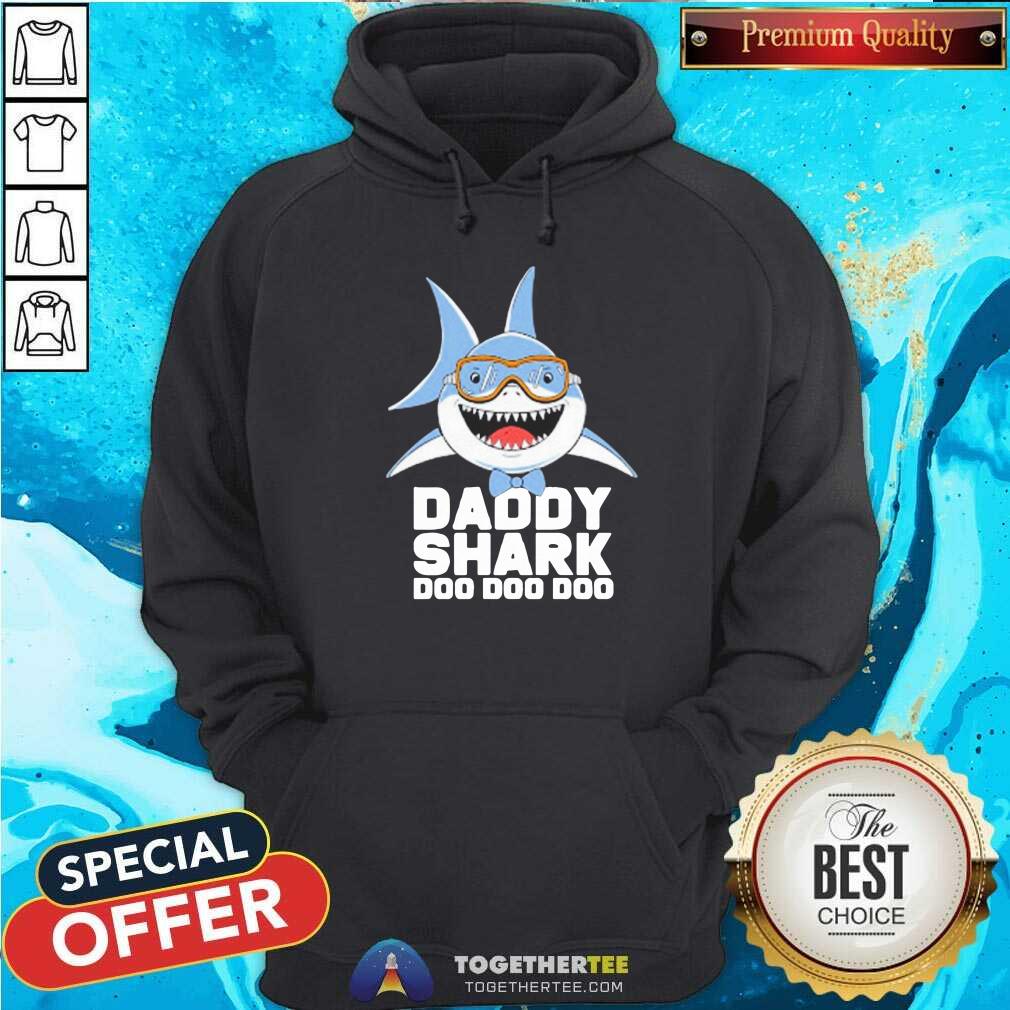 Daddy Shark Doo doo doo Birthday Shirt - Image 5